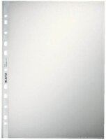 LEITZ Prospekthüllen 4704 DIN A4 transparent genarbt 0,10 mm, 100 St.