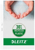 LEITZ Prospekthüllen 4704 DIN A4 transparent genarbt 0,10 mm, 100 St.