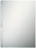 LEITZ Prospekthüllen 4700 DIN A4 transparent genarbt 0,13 mm, 100 St.