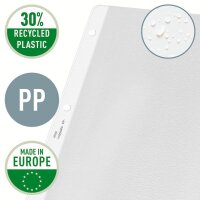LEITZ Prospekthüllen 4700 DIN A4 transparent genarbt 0,13 mm, 100 St.