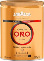 LAVAZZA Qualita Oro Kaffee, gemahlen, Arabicabohnen 250 g