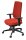 Dauphin Bürostuhl Indeed operator Stoff orange, Gestell schwarz