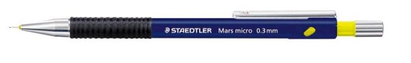 STAEDTLER MARSMICRO Druckbleistift blau HB 0,3 mm, 1 St.