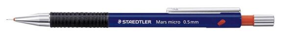 STAEDTLER MARSMICRO Druckbleistift blau HB 0,5 mm, 1 St.