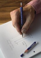 STAEDTLER MARSMICRO Druckbleistift blau HB 0,5 mm, 1 St.