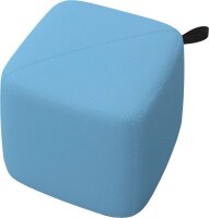Dauphin Büro-Sitzhocker Allora wasserblau, 1 St.