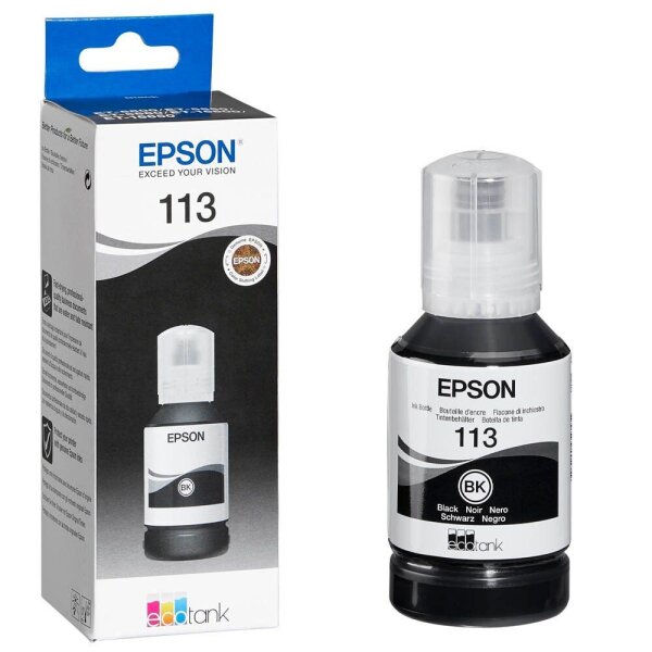 EPSON 113/T06B1 schwarz Tintenflasche