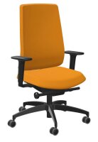 Dauphin Bürostuhl Indeed operator Stoff orange,...