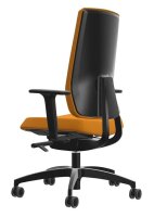 Dauphin Bürostuhl Indeed operator Stoff orange,...