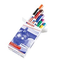 edding 750 Glanz Lackmarker farbsortiert 2,0 - 4,0 mm, 10...