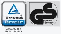 Dauphin Bürostuhl Indeed operator Stoff grau, Gestell schwarz
