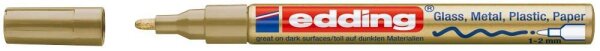 edding 751 creative Lackmarker gold 1,0 - 2,0 mm, 1 St.