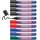 edding Brilliant-Paper-Marker 30 Permanentmarker farbsortiert 1,5 - 3,0 mm, 10 St.