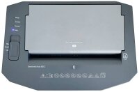 HP OneShred Auto 80CC Aktenvernichter mit Partikelschnitt P-4, 4,3 x 12 mm, bis 80 Blatt, weiß