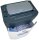 HP OneShred Auto 80CC Aktenvernichter mit Partikelschnitt P-4, 4,3 x 12 mm, bis 80 Blatt, weiß