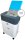 HP OneShred Auto 100CC Aktenvernichter mit Partikelschnitt P-4, 4,3 x 12 mm, bis 100 Blatt, weiß