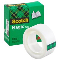 Scotch Magic™ Tape Klebefilm matt 19,0 mm x 10,0 m...