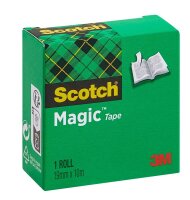 Scotch Magic™ Tape Klebefilm matt 19,0 mm x 10,0 m...