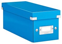 LEITZ CD-/DVD-Box Click & Store blau, 1 St.