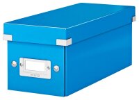 LEITZ CD-/DVD-Box Click & Store blau, 1 St.