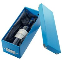 LEITZ CD-/DVD-Box Click & Store blau, 1 St.