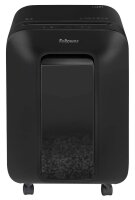 Fellowes Powershred LX 201 Aktenvernichter mit Partikelschnitt P-5, 2 x 12 mm, bis 11 Blatt, schwarz
