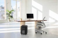 Fellowes Powershred LX 201 Aktenvernichter mit Partikelschnitt P-5, 2 x 12 mm, bis 11 Blatt, schwarz