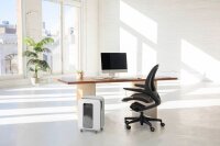 Fellowes Powershred LX 201 Aktenvernichter mit Partikelschnitt P-5, 2 x 12 mm, bis 11 Blatt, weiß