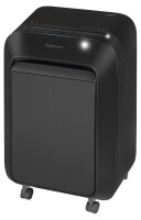 Fellowes Powershred LX 211 Aktenvernichter mit Partikelschnitt P-5, 2 x 12 mm, bis 14 Blatt, schwarz