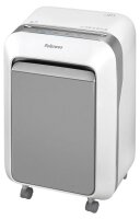 Fellowes Powershred LX 211 Aktenvernichter mit Partikelschnitt P-5, 2 x 12 mm, bis 14 Blatt, weiß