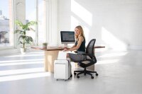 Fellowes Powershred LX 211 Aktenvernichter mit Partikelschnitt P-5, 2 x 12 mm, bis 14 Blatt, weiß