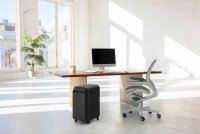 AKTION: Fellowes Powershred LX 221 Aktenvernichter mit Partikelschnitt P-5, 2 x 12 mm, bis 19 Blatt, schwarz mit 60 Euro CashBack