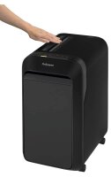 AKTION: Fellowes Powershred LX 221 Aktenvernichter mit Partikelschnitt P-5, 2 x 12 mm, bis 19 Blatt, schwarz mit 60 Euro CashBack