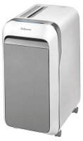 AKTION: Fellowes Powershred LX 221 Aktenvernichter mit Partikelschnitt P-5, 2 x 12 mm, bis 19 Blatt, weiß mit 60 Euro CashBack