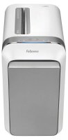 AKTION: Fellowes Powershred LX 221 Aktenvernichter mit Partikelschnitt P-5, 2 x 12 mm, bis 19 Blatt, weiß mit 60 Euro CashBack