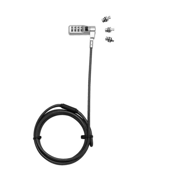 DICOTA Universal Security Cable Lock 3 combination Laptopschloss 2,0 m  ( D31713 )
