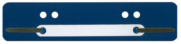 Wekre Heftstreifen blau Kunststoff, 100 St.