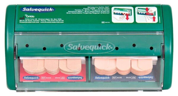 Salvequick® Pflasterspender 1009070 grün Kunststoff, 1 St.