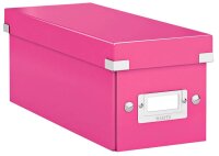 LEITZ CD-/DVD-Box Click & Store pink, 1 St.