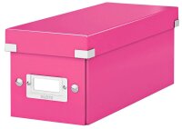 LEITZ CD-/DVD-Box Click & Store pink, 1 St.