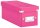 LEITZ CD-/DVD-Box Click & Store pink, 1 St.