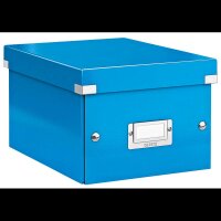 LEITZ Click & Store Aufbewahrungsbox 7,4 l blau 21,6...