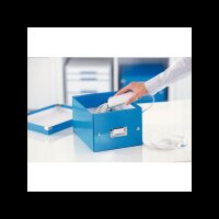 LEITZ Click & Store Aufbewahrungsbox 7,4 l blau 21,6 x 28,2 x 16,0 cm, 1 St.