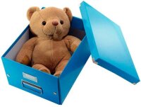 LEITZ Click & Store Aufbewahrungsbox 16,7 l blau 28,1 x 36,9 x 20,0 cm, 1 St.