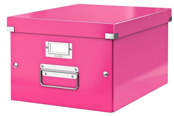 LEITZ Click & Store Aufbewahrungsbox 16,7 l pink 28,1 x 36,9 x 20,0 cm, 1 St.
