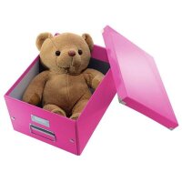 LEITZ Click & Store Aufbewahrungsbox 16,7 l pink 28,1 x 36,9 x 20,0 cm, 1 St.