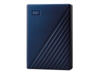 Western Digital My Passport for Mac 5 TB externe HDD-Festplatte blau