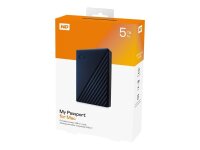 Western Digital My Passport for Mac 5 TB externe HDD-Festplatte blau