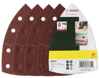BOSCH Schleifblatt-Set 25-teilig
