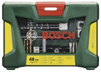 BOSCH Bohrer- und Bit-Set V-Line, 48-teilig